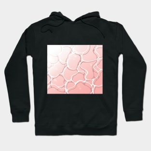 Pink water design Hoodie